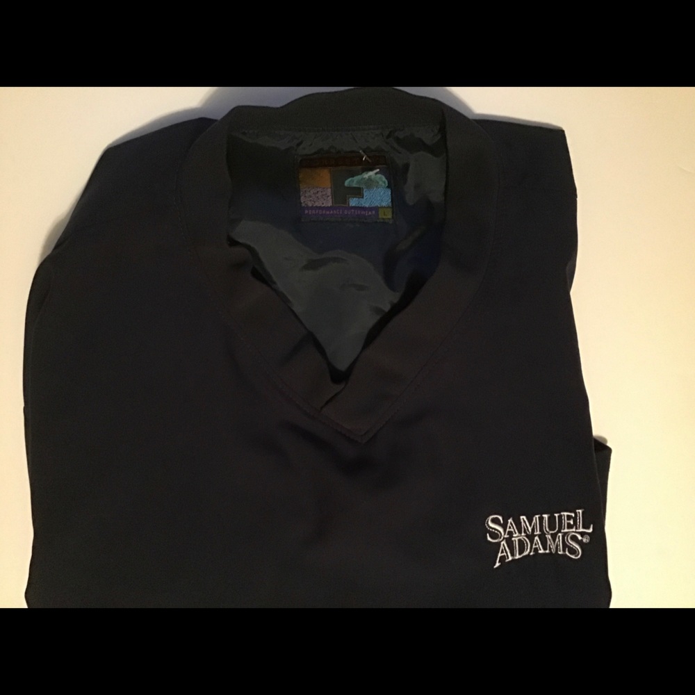 Official Sam Adams Pullover Windbreaker Size L